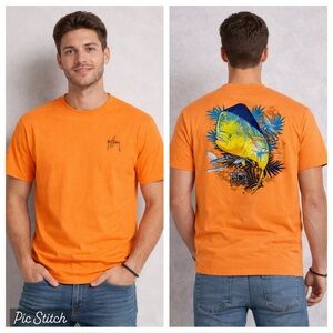 Guy Harvey Graphic T shirt Sz M mahi-mahi design